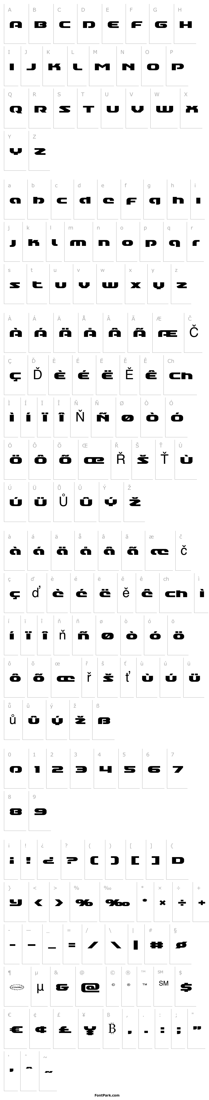 Přehled Annapolis Lower Case Expanded