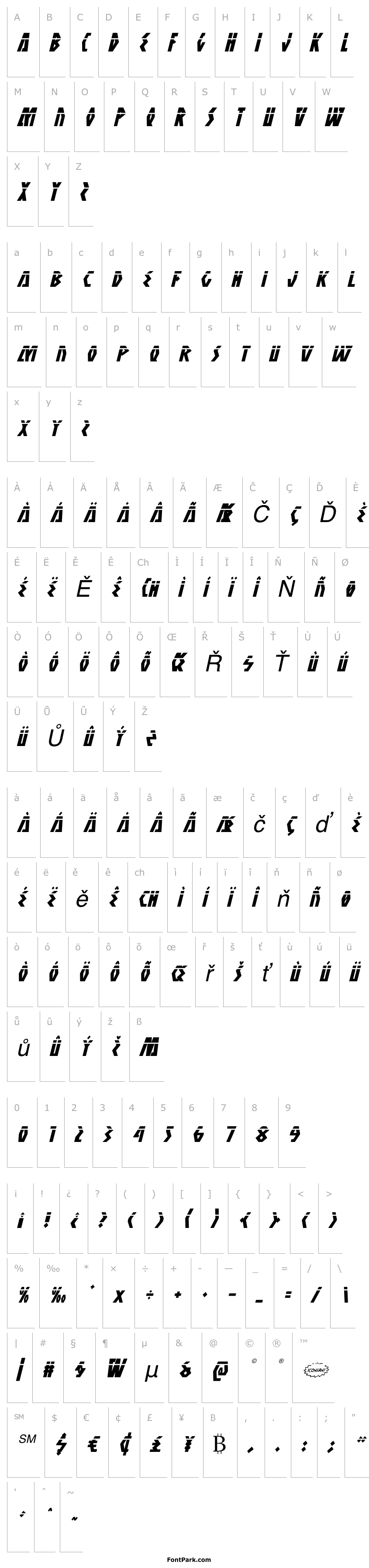 Přehled Antikythera Laser Italic