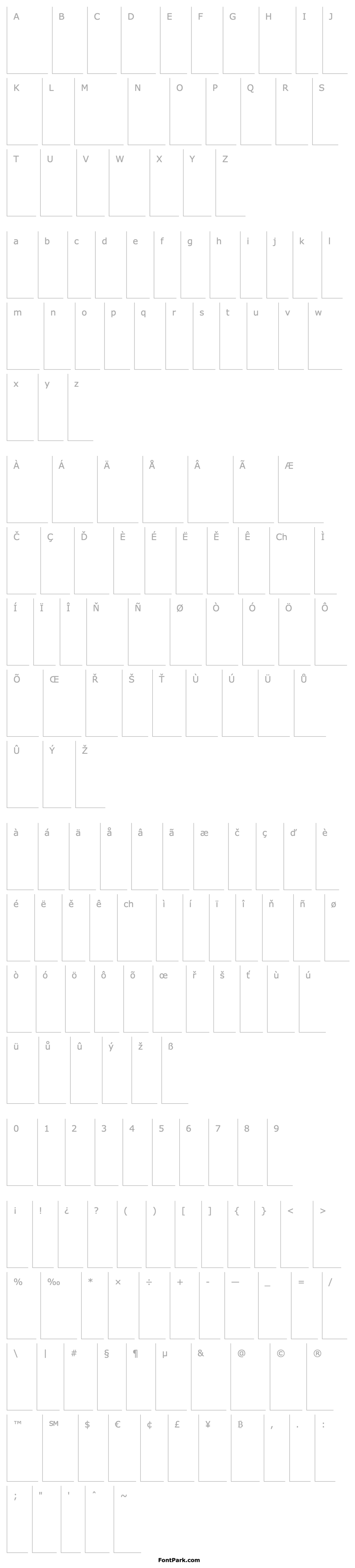 Overview AntiqueAncienne-Italic