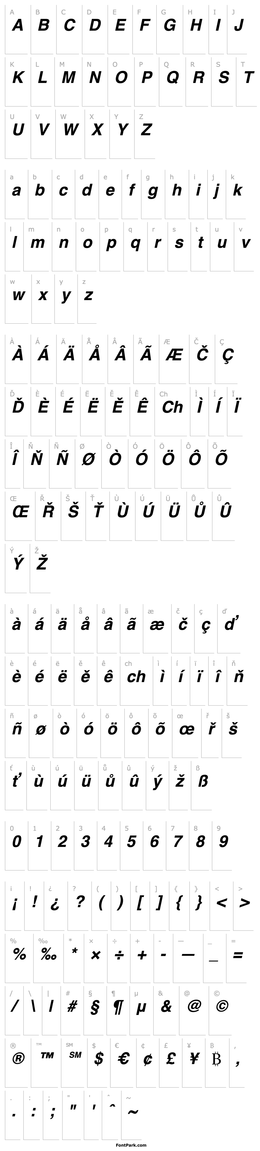 Overview AntiqueOliveExp Bold Italic