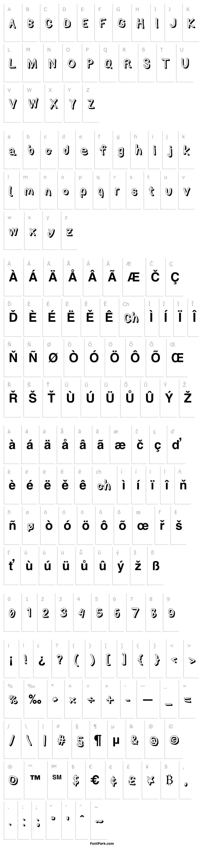 Overview AppleStorm Shadow Extra Bold