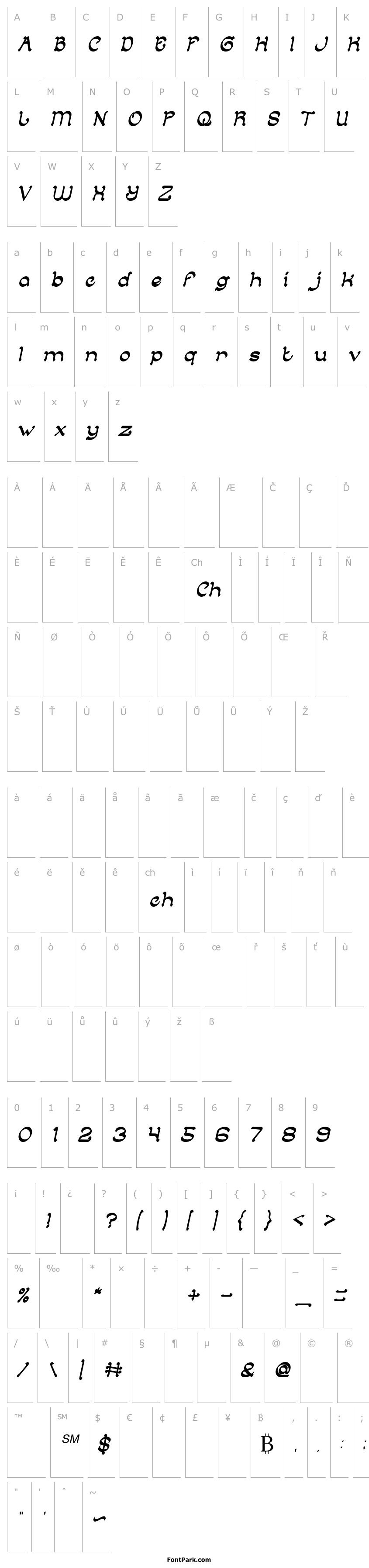 Overview ARABIAN KNIGHT Italic