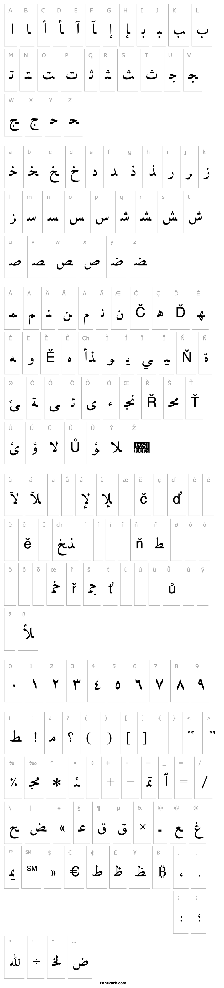 Přehled Arabic