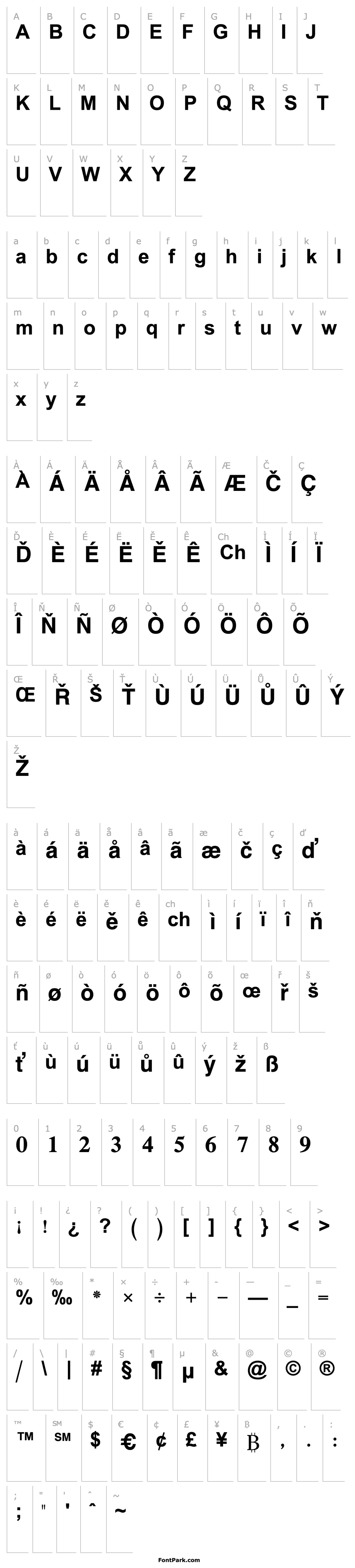 Overview Arabic Transparent Bold