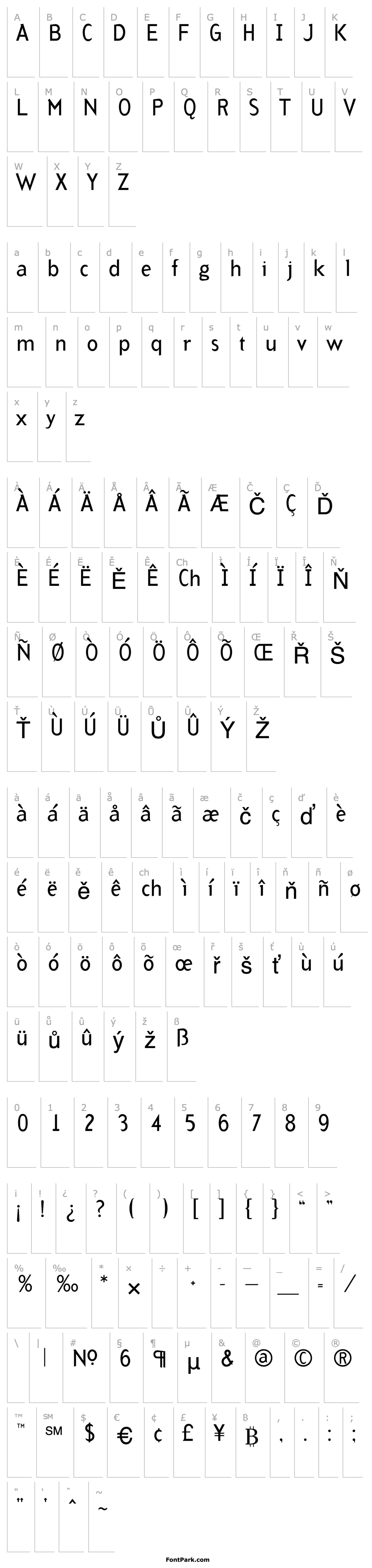 Přehled ArbitraryRegular Medium