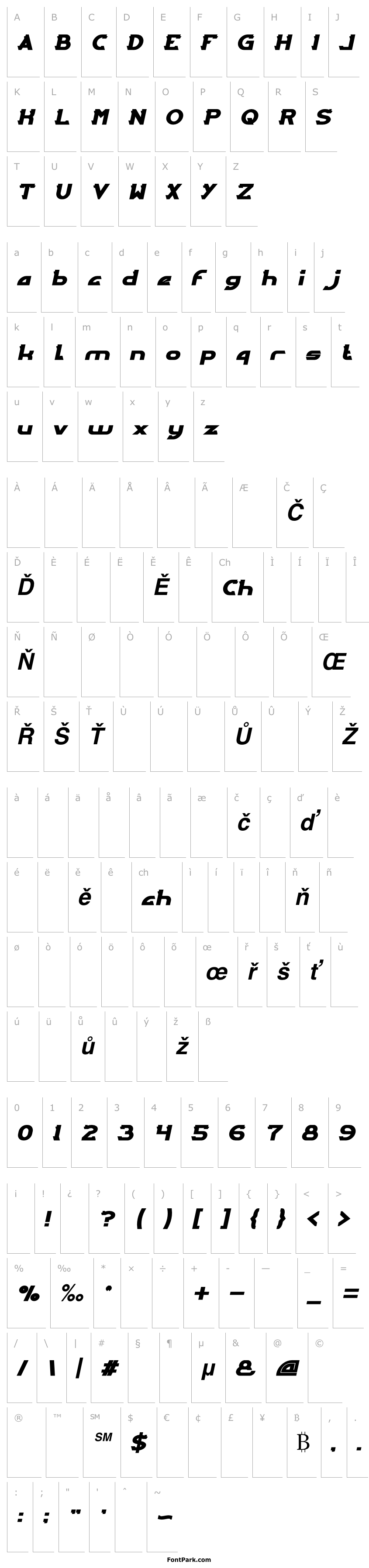 Overview ARCADE Bold Italic