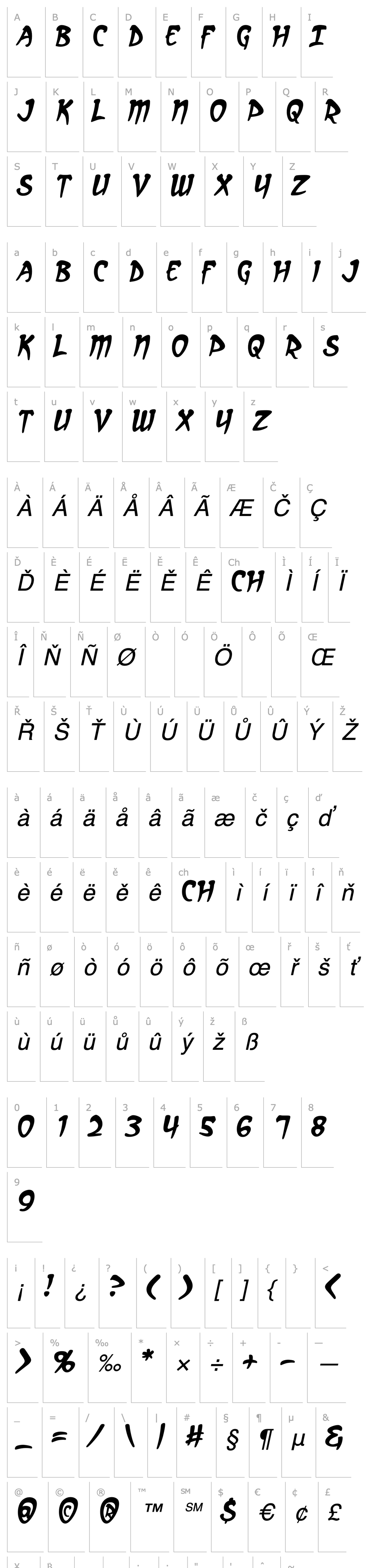 Overview Arcanum Italic