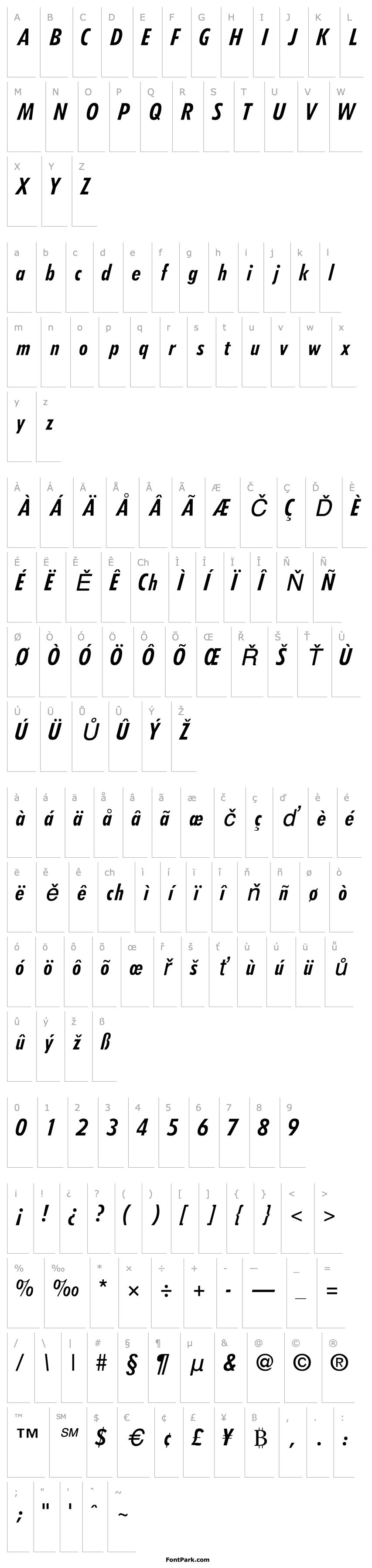 Overview ArcheCondSSK Italic