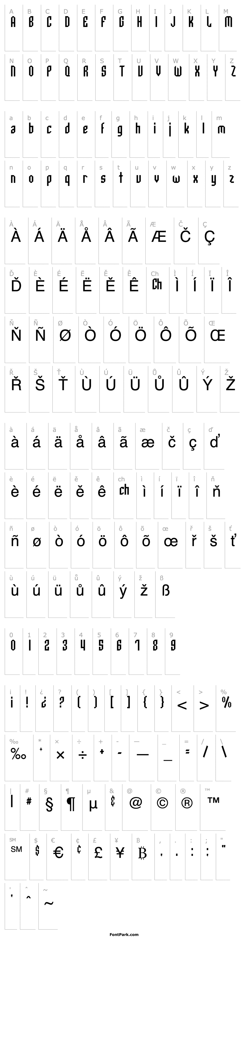 Overview Archery Black Condensed