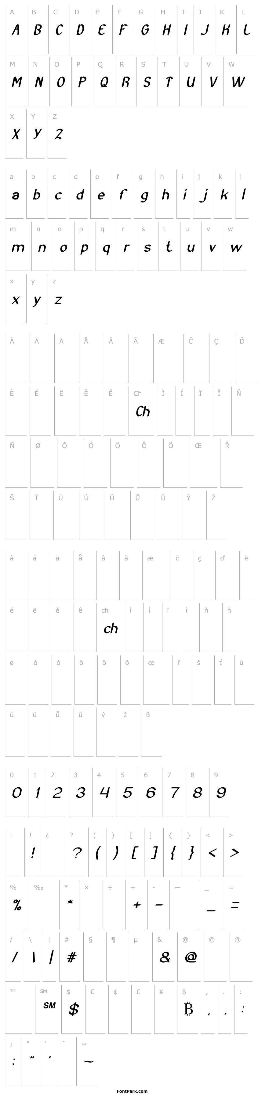 Overview Archive Bold Italic