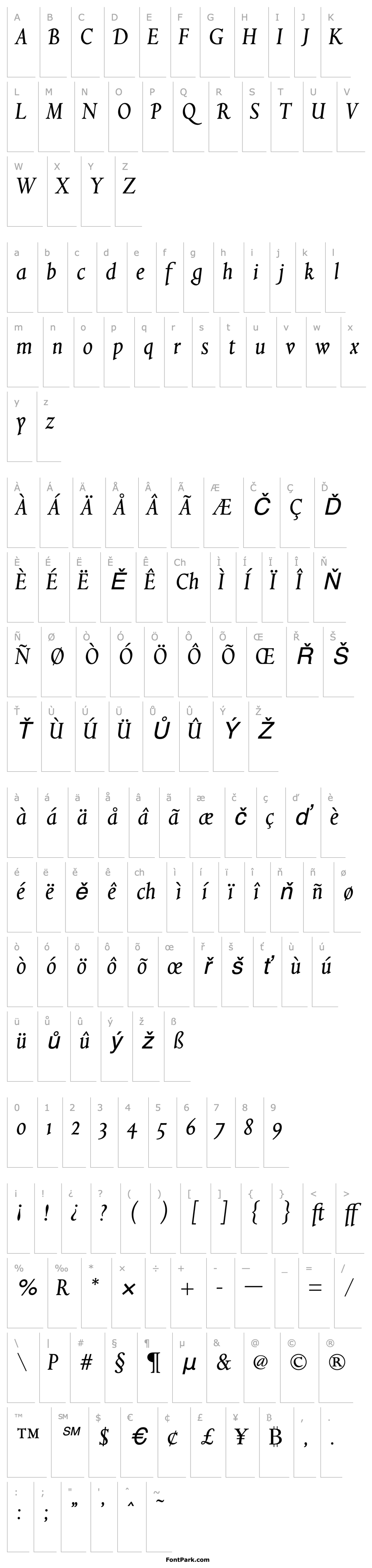 Overview Aries-Italic