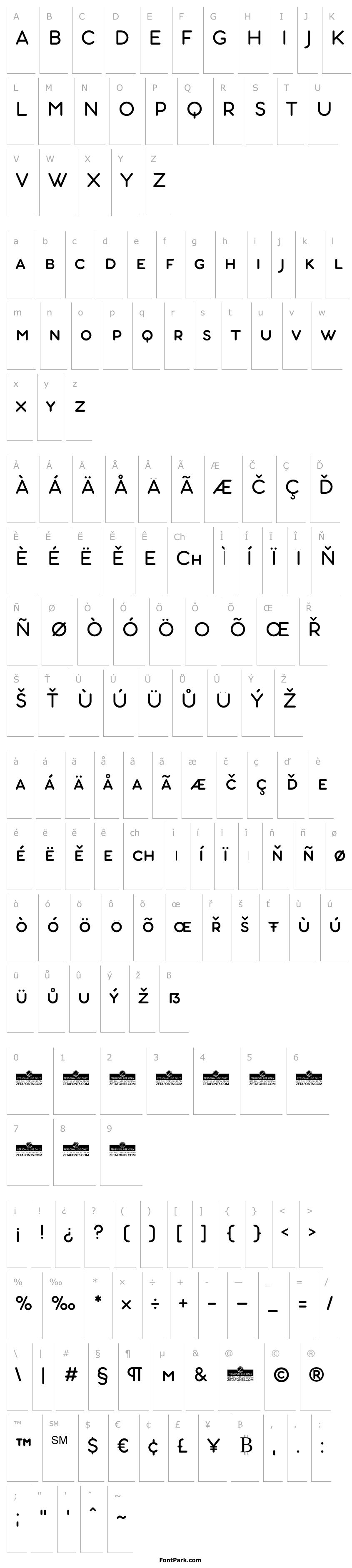 Overview Aristotelica Small Caps Regular