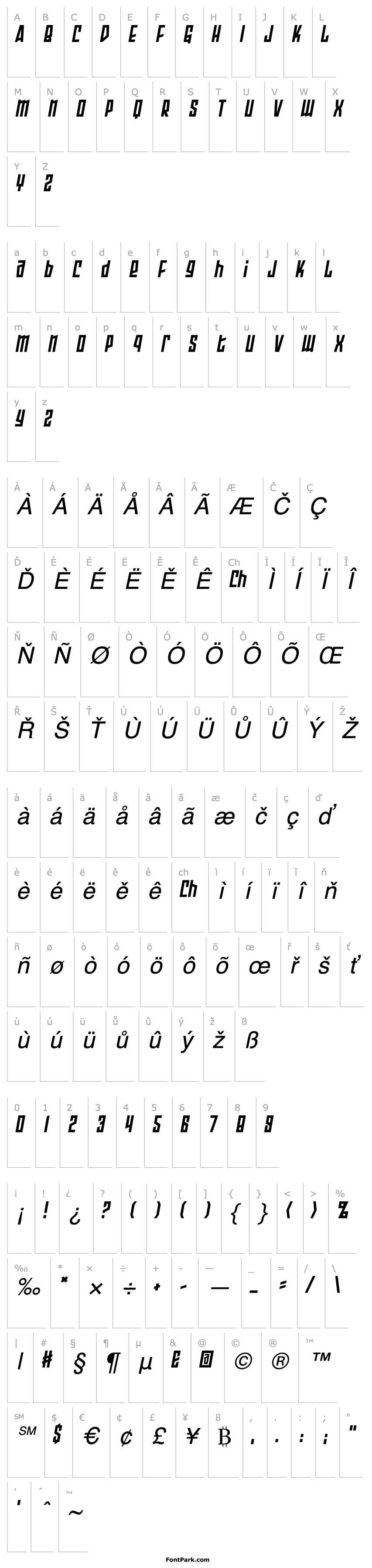 Overview Armor Piercing 2.0 BB Italic