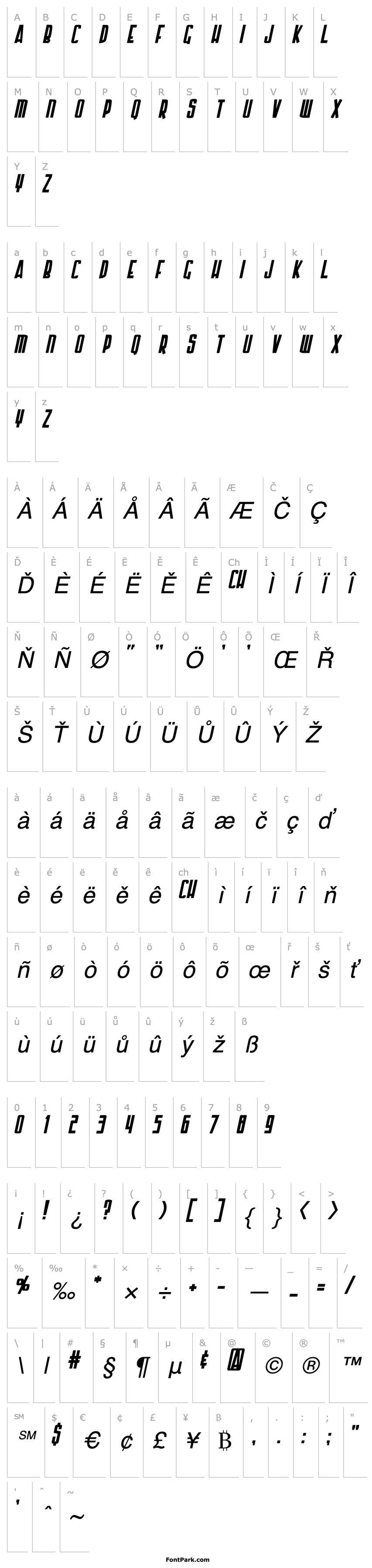 Overview Armor Piercing Italic