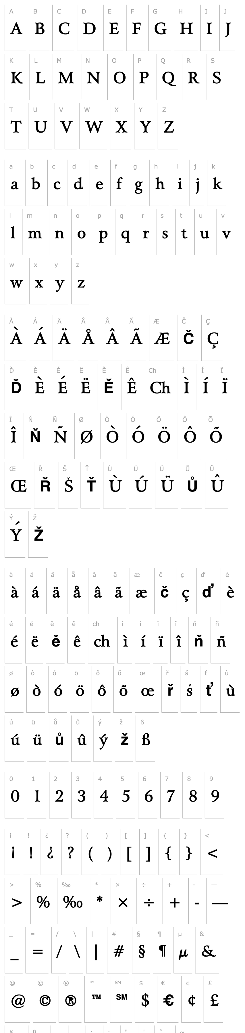 Overview Array Bold