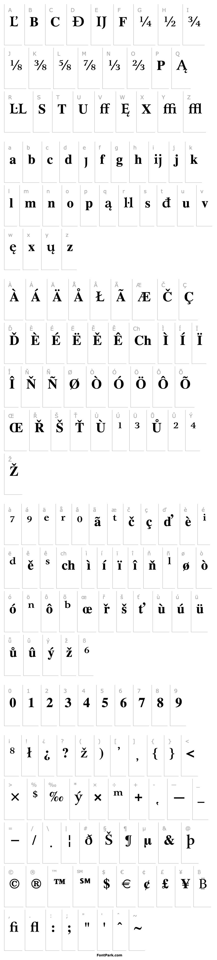 Přehled Arrus Ext BT Bold Extension