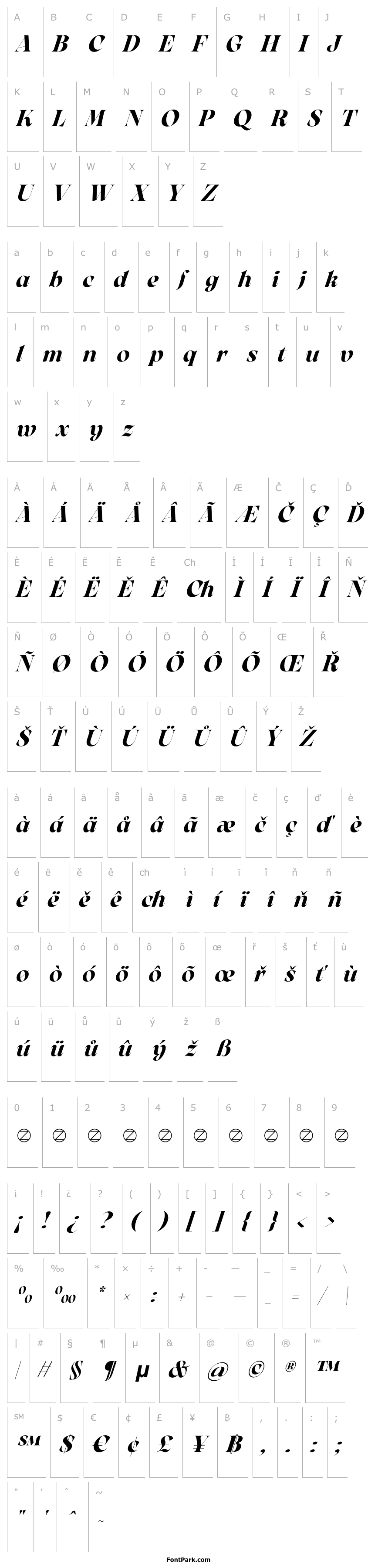 Overview Arsenica Trial Demibold Italic