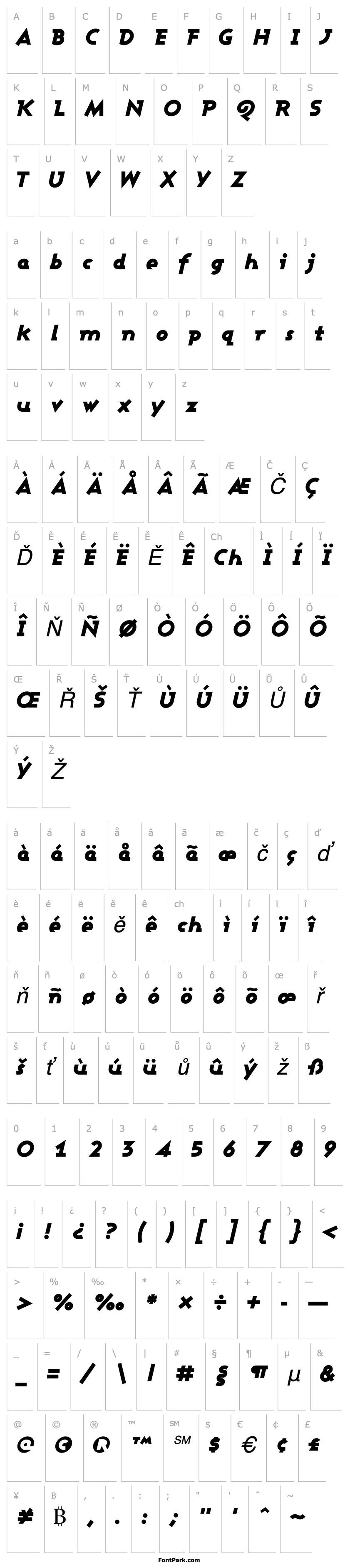 Overview Ashby Black Italic