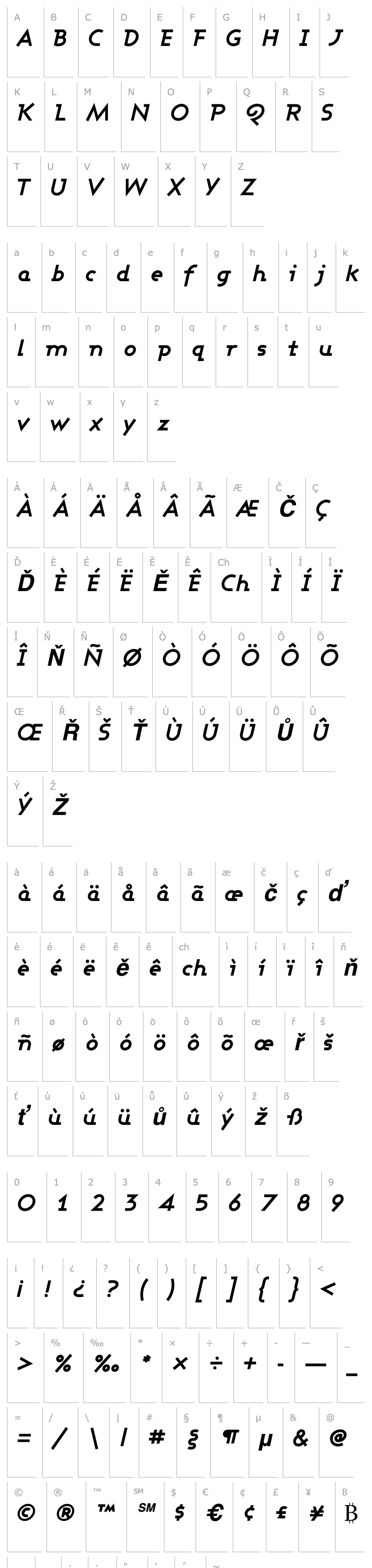 Overview Ashby Bold Italic