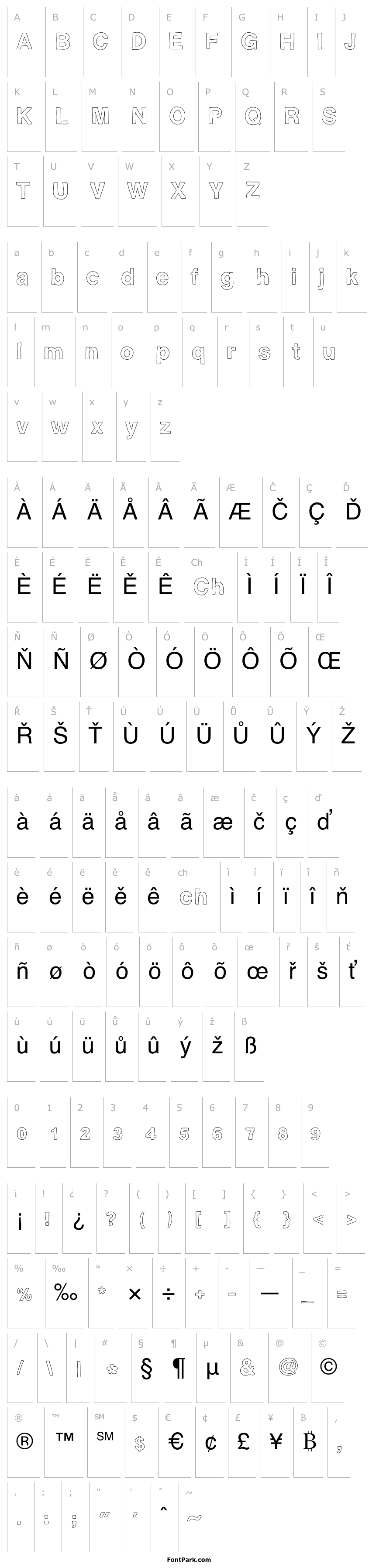 Přehled AshleysFont2