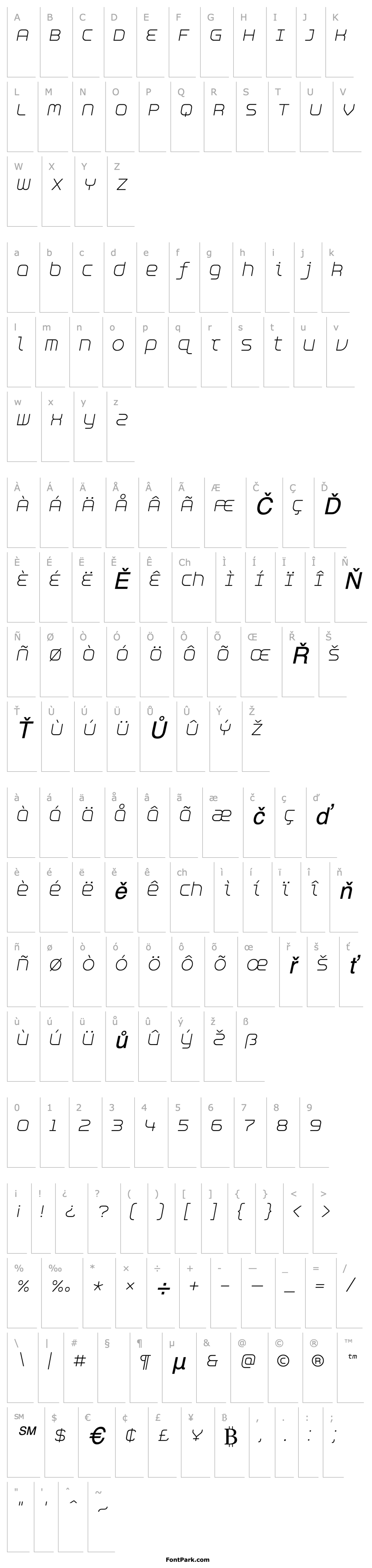 Přehled Aspirin AdvanceLight Italic