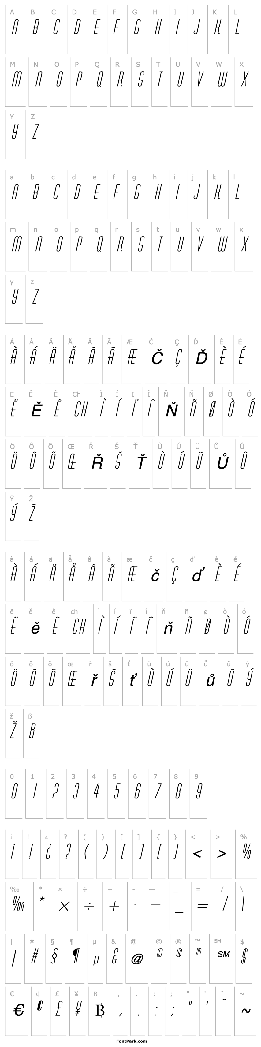 Overview Astaire Italic