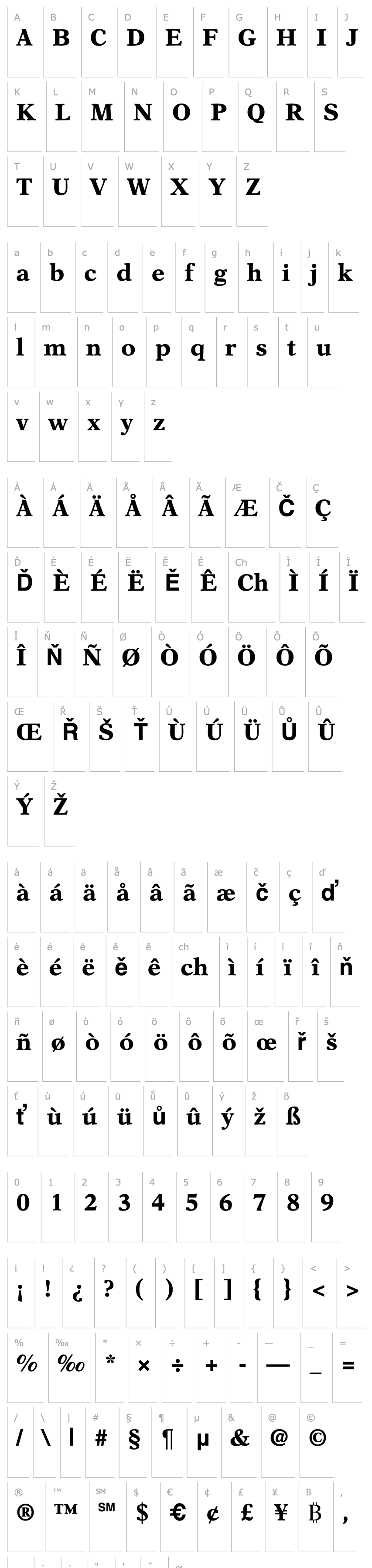 Overview AsterNova-Bold