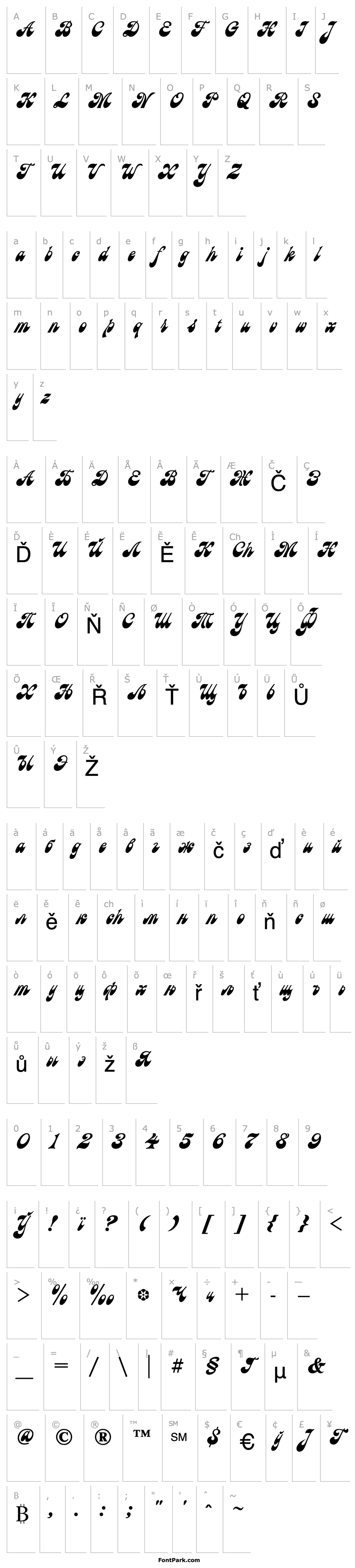 Overview Astron Cyrillic