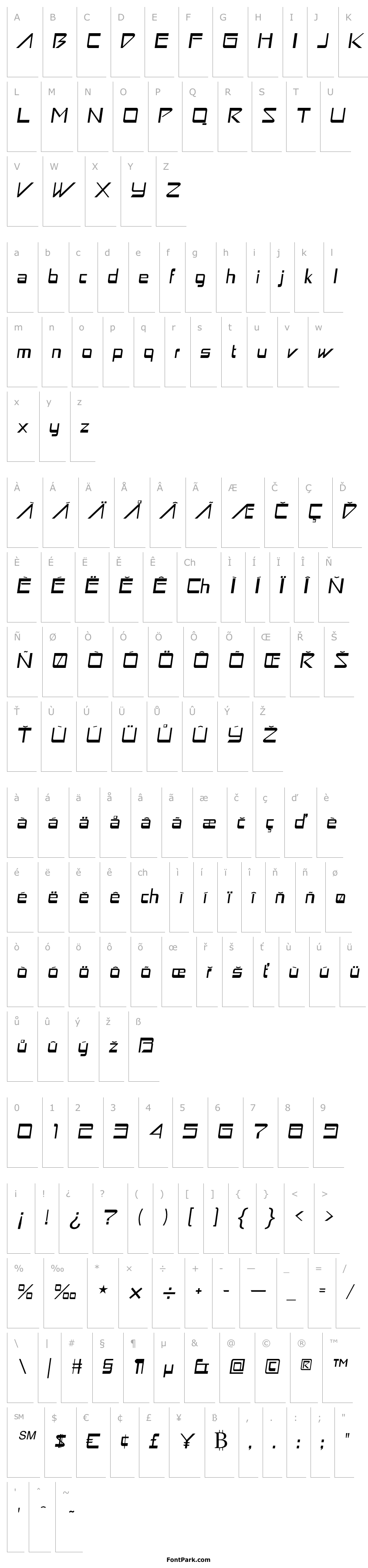 Overview AstronBoyRg-Italic