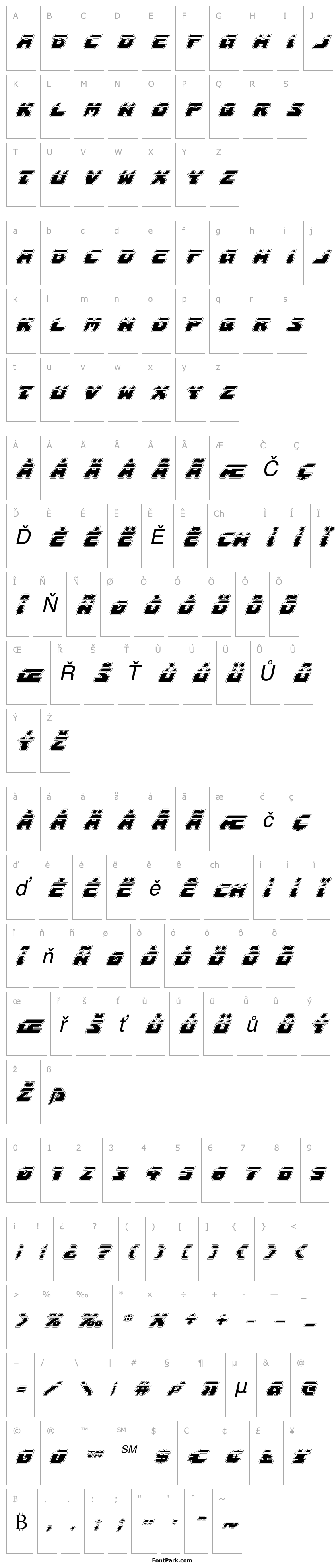 Přehled Astropolis Laser Academy Italic