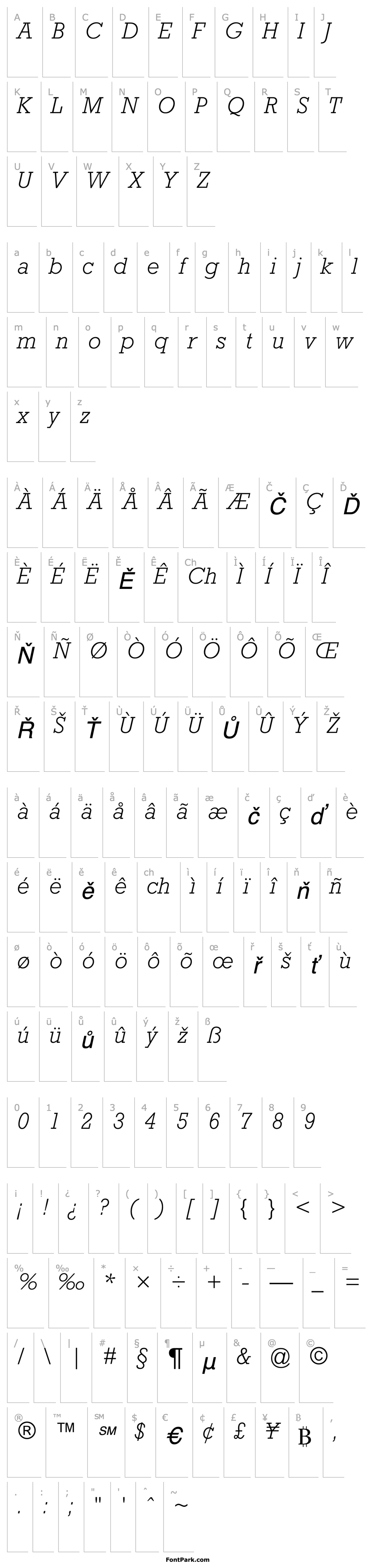 Overview Astute Light SSi Light Italic