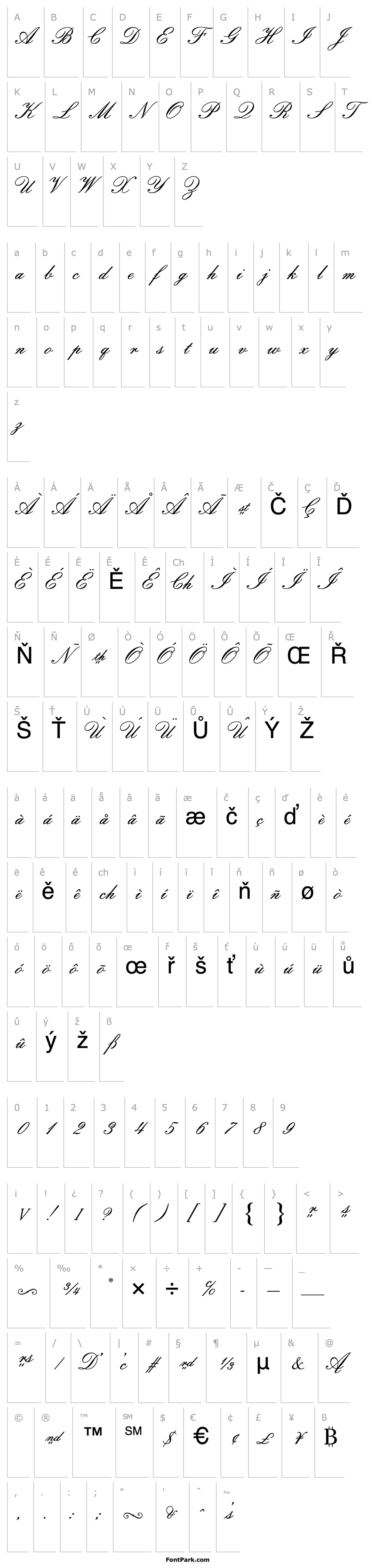 Overview ATFlorentineScriptII