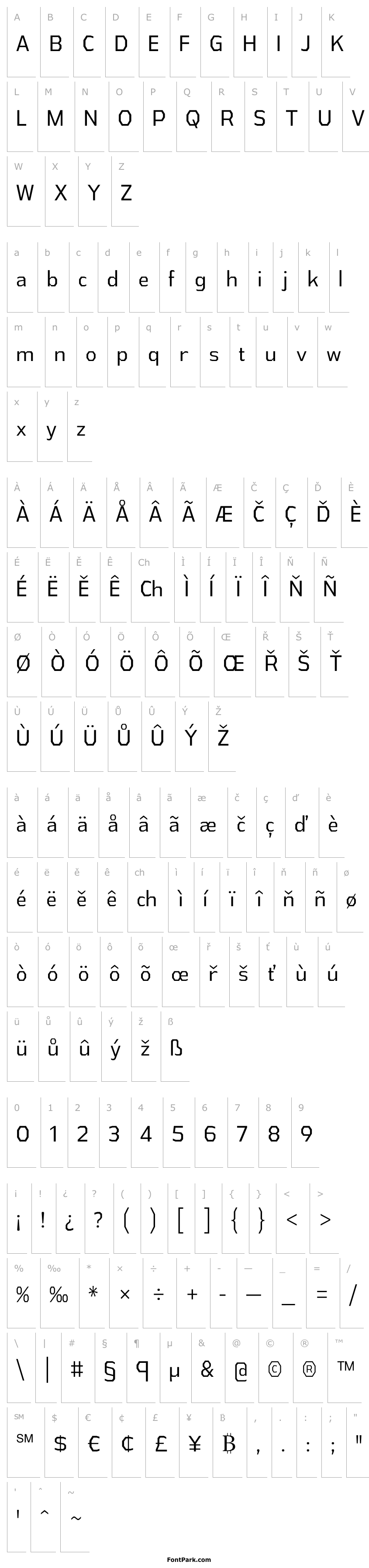 Přehled AthabascaCdBk-Regular