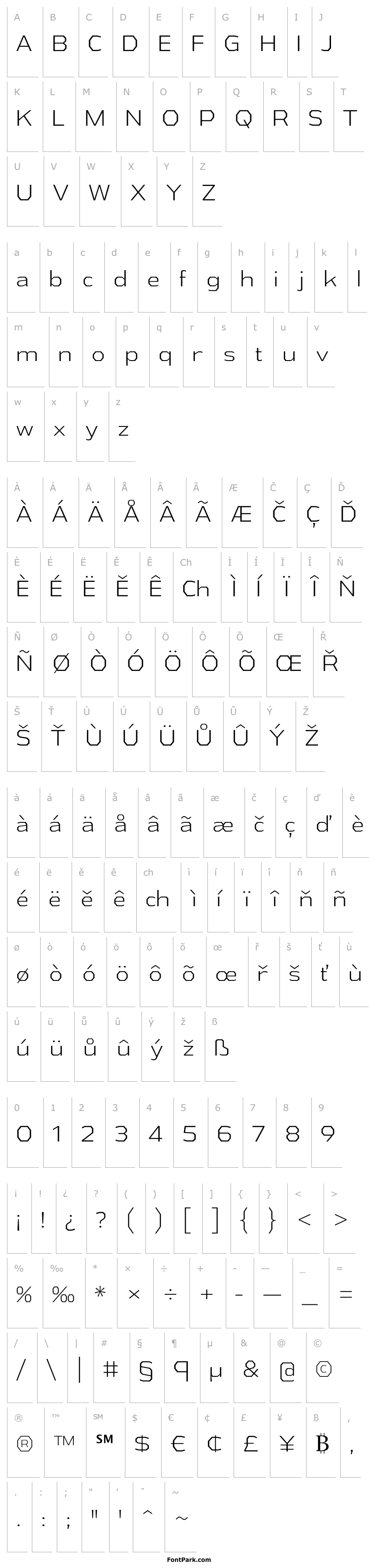 Přehled AthabascaLt-Regular