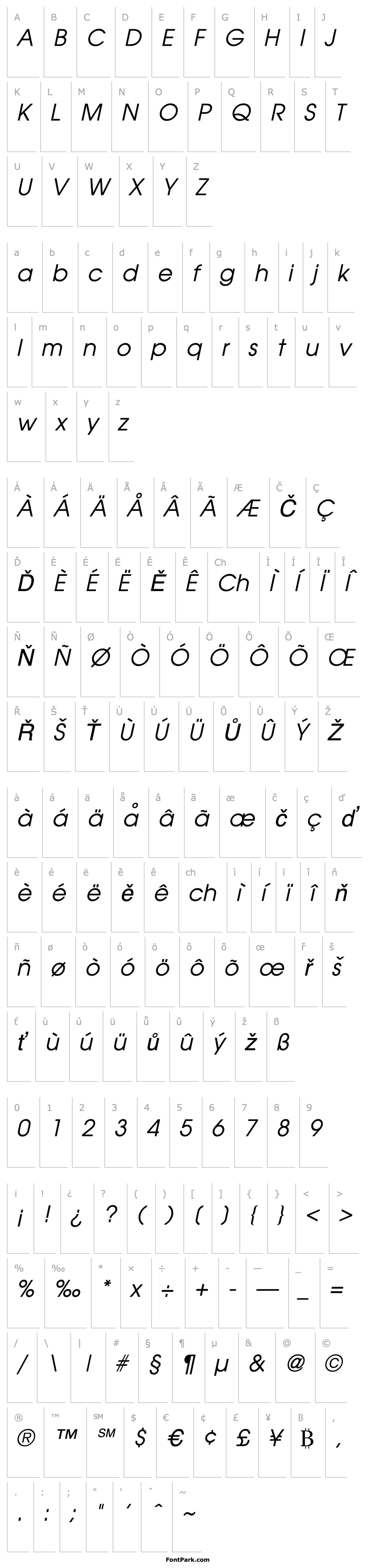 Overview Atilla Italic