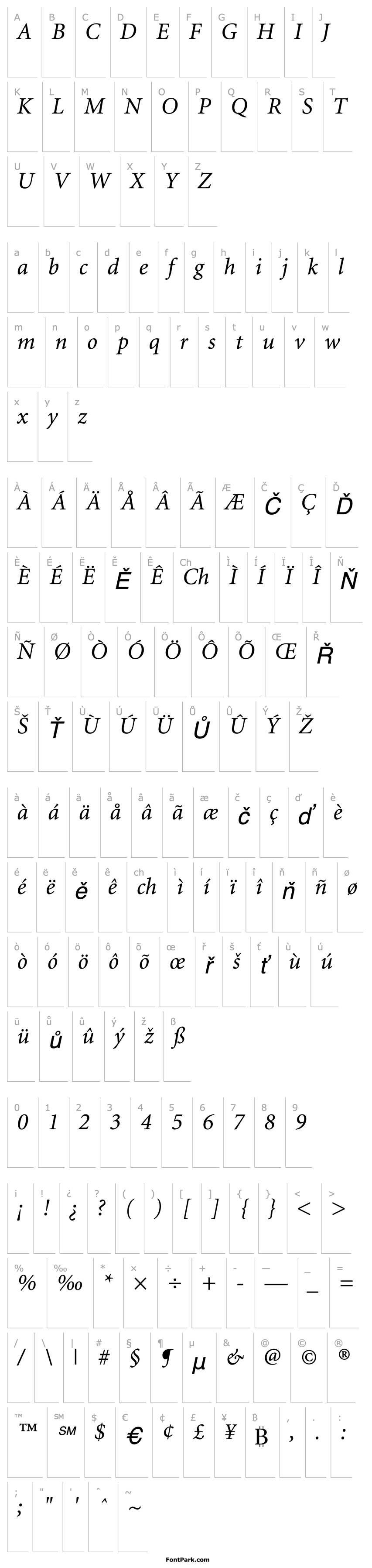 Overview Atlantix SSi Italic