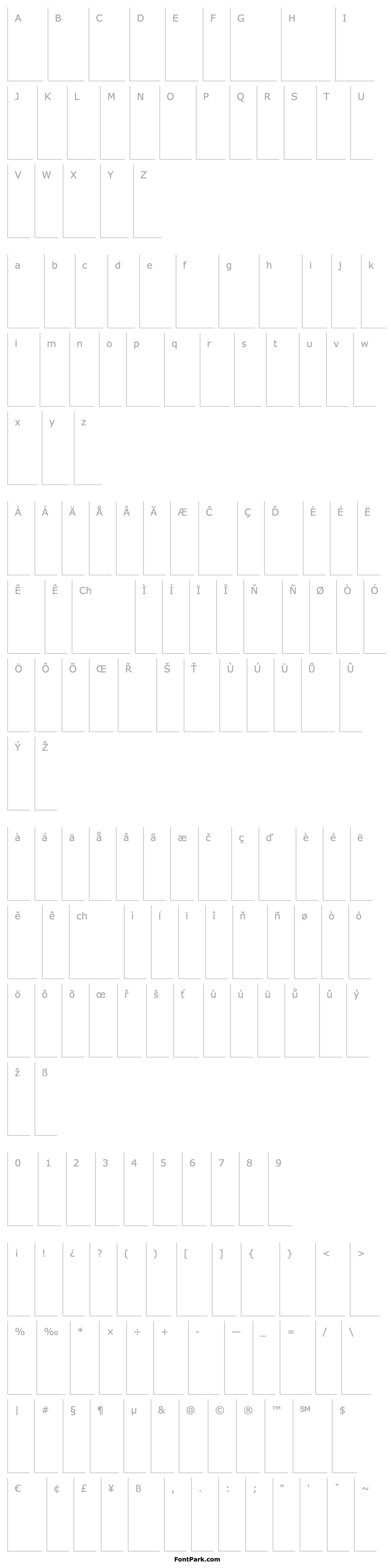 Overview AtmaSerifExp-BoldRomanQC