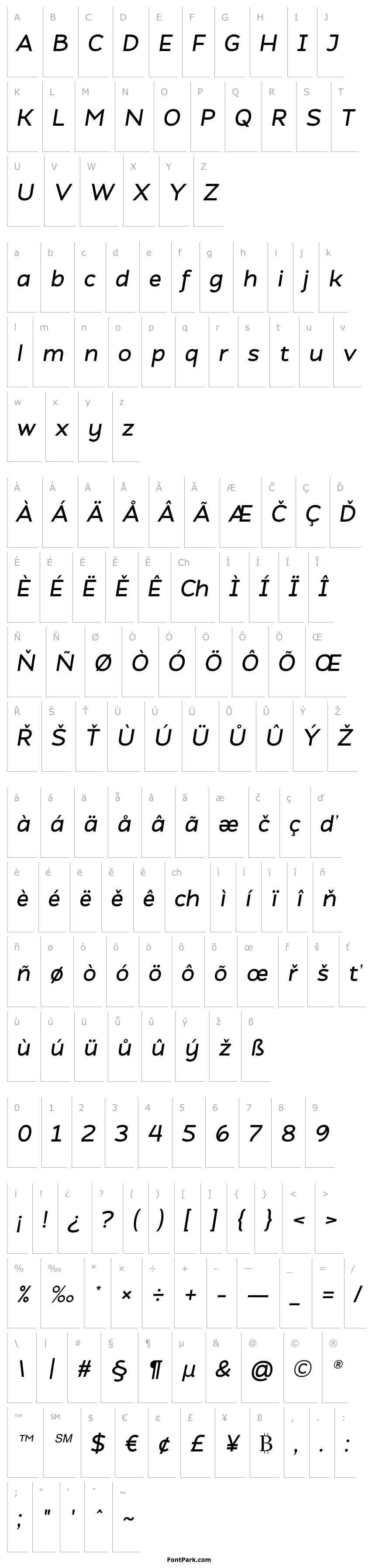 Overview Atozimple SemiBold Italic