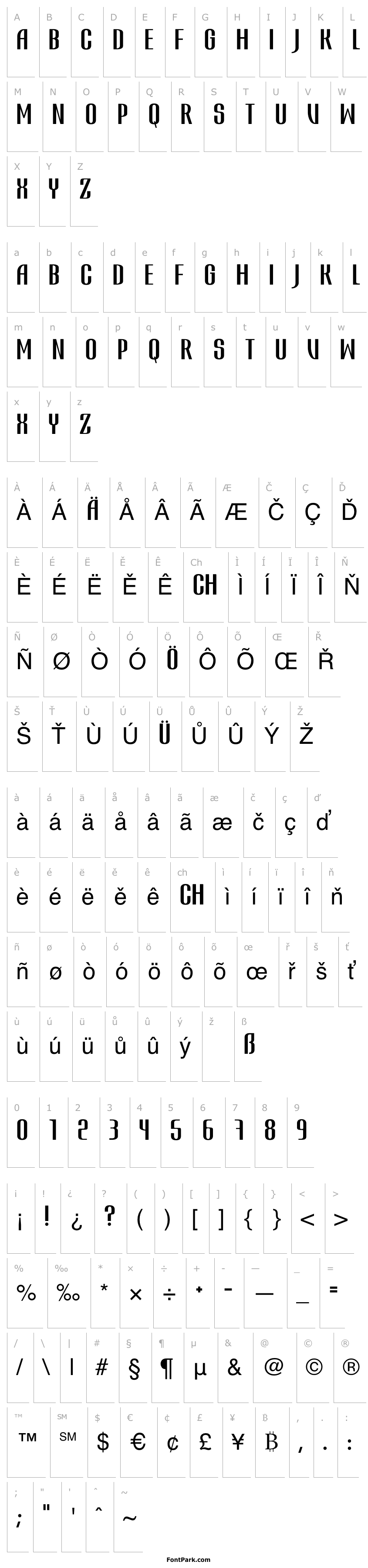 Přehled Atvice Sans