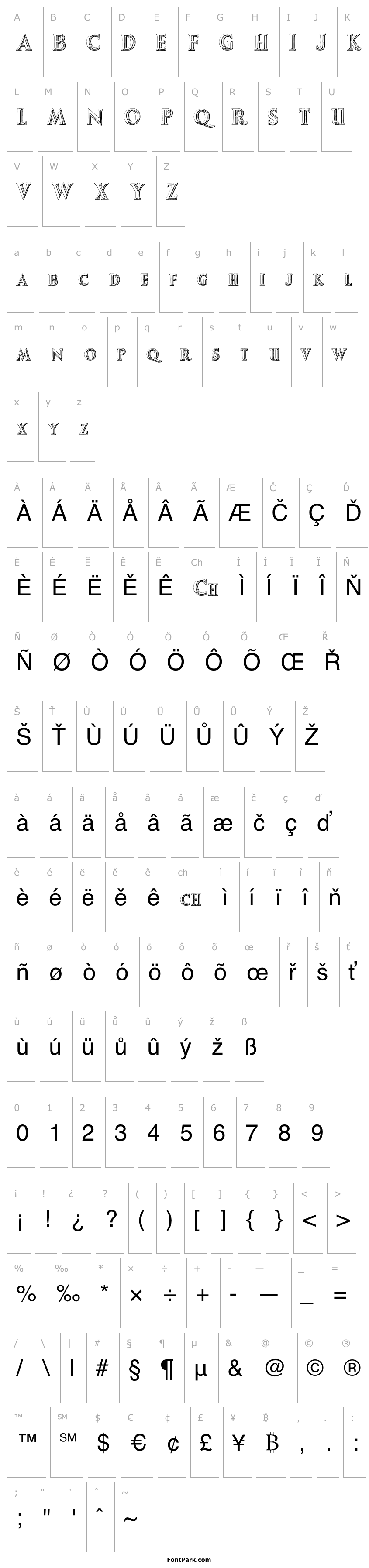 Overview AugustusBeveled