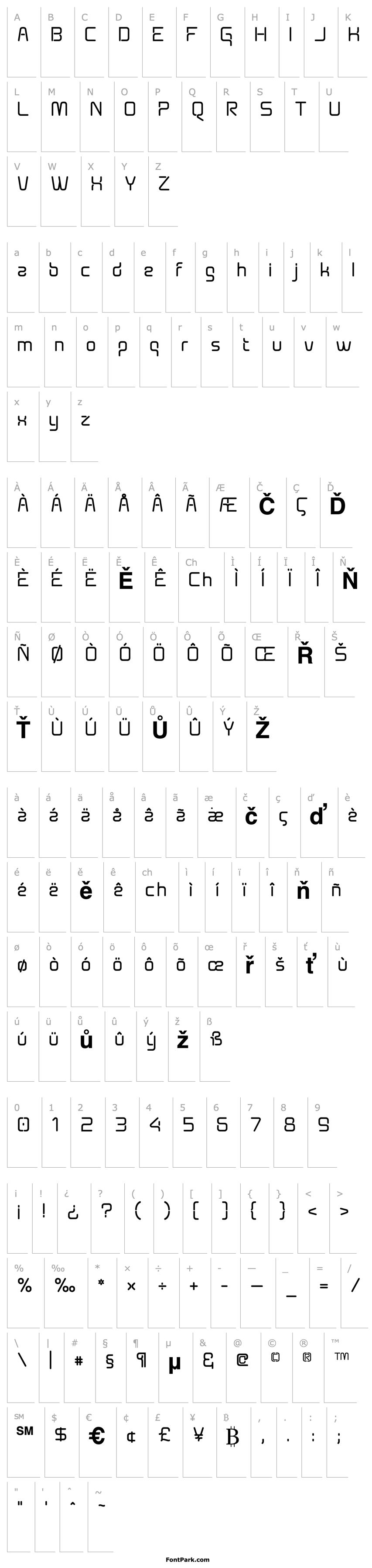 Overview Aunchanted Xspace Bold