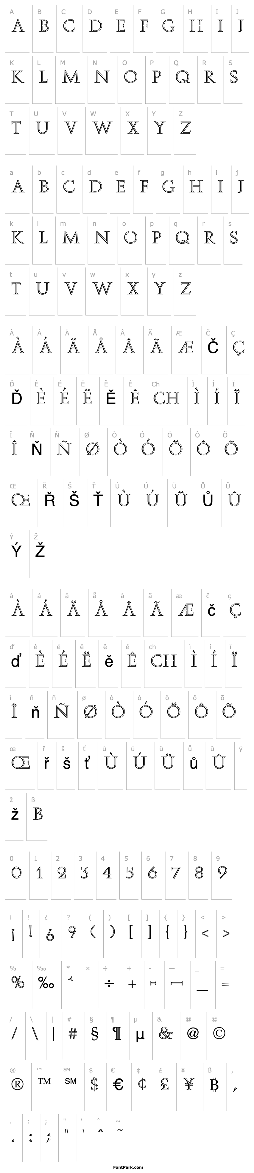 Overview Aurea Inline Regular