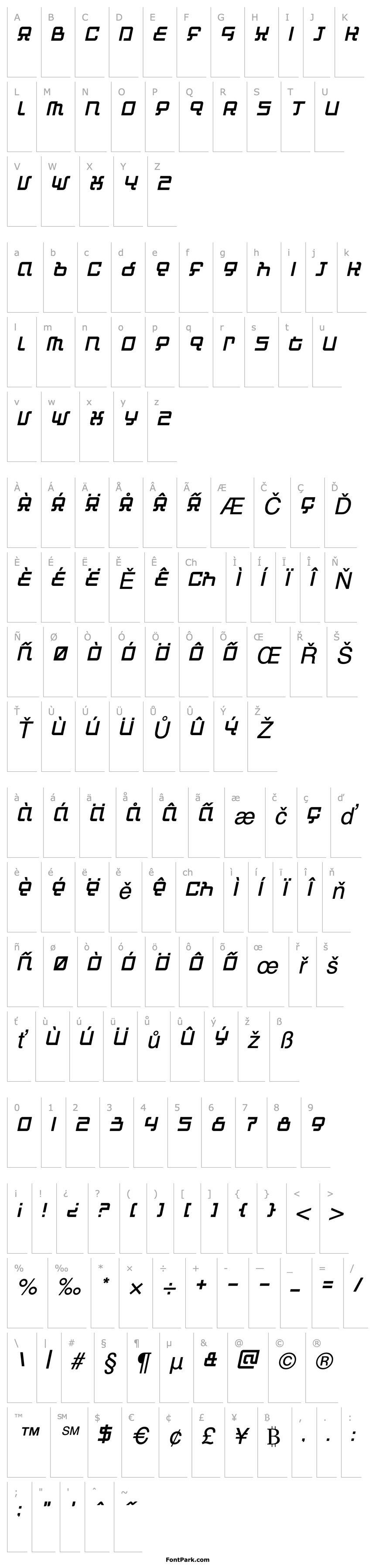 Přehled Automind Italic