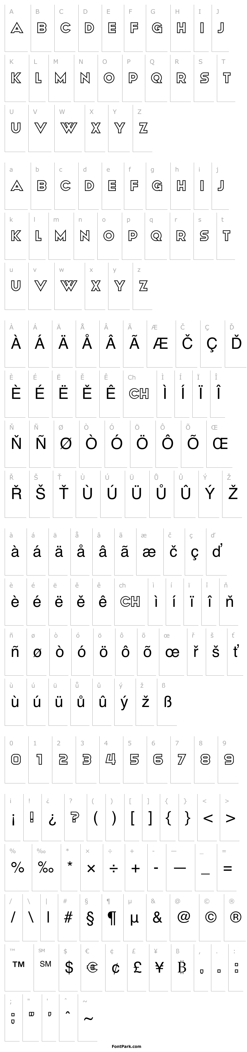 Přehled Avalon Regular