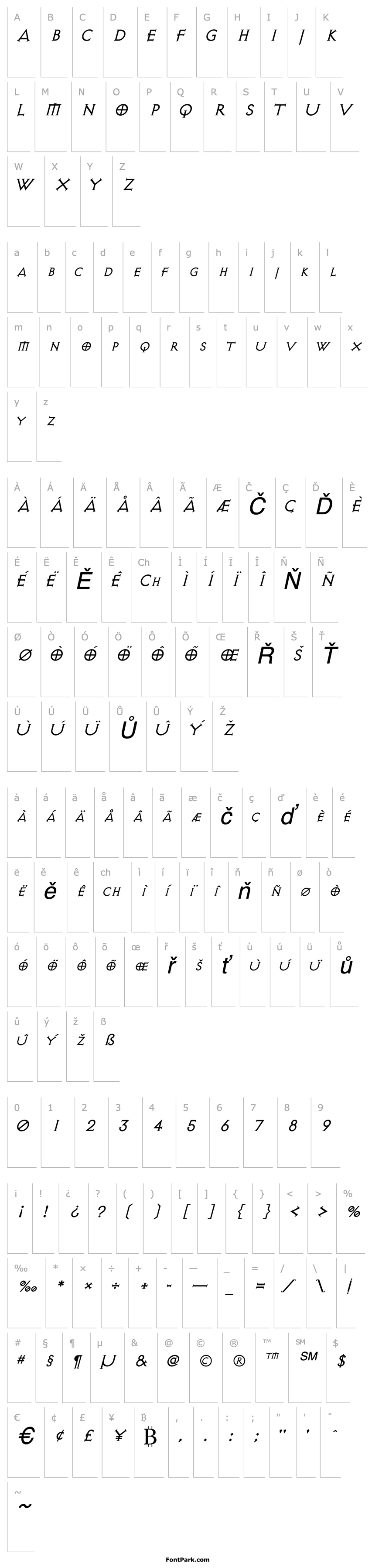 Overview AvalonQuest Italic