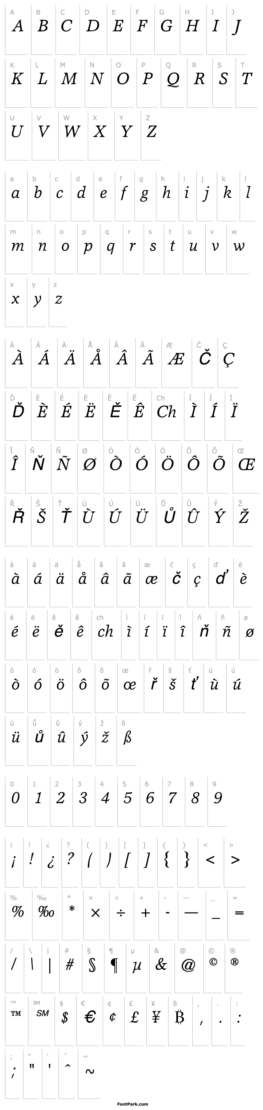 Overview AxiomaticSSK Italic