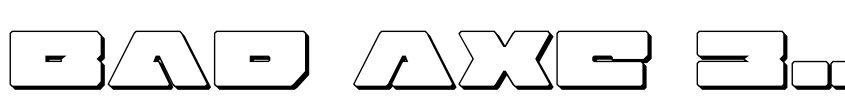 Preview Bad Axe 3D