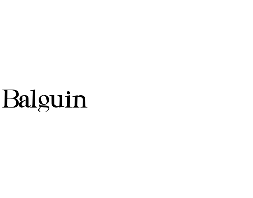 Font Balguin by Muksal Craeative. 2020
