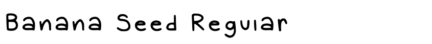 Preview Banana Seed Regular