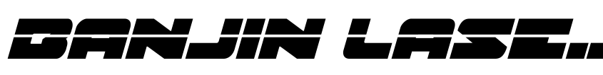 Preview Banjin Laser Italic